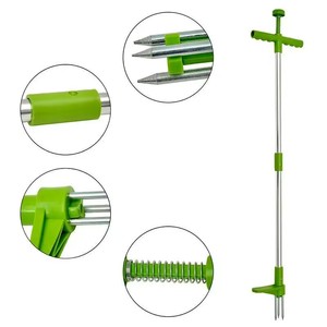 Garden Manual Weeder with Plastic Handle Other Hand Tools Portable Weed <b>Puller</b> Tool Garden Hand Tools - Product Image 2