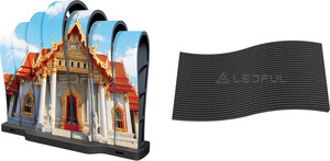 Màn Hình <span class=keywords><strong>Led</strong></span> Linh Hoạt Lập Trình P2.5 Màn Hình Trong Nhà Mỏng Mini Chất Lượng Cao Kích Thước: Tùy Chỉnh Đủ Màu Bảo Hành: 3 Năm - Product Image 2