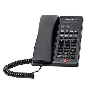 Cotell seri Aurum AU2082A telepon berkabel telepon kantor Hotel panggilan telepon nirkabel tetap telepon Desktop Landline