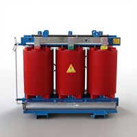 Transformateur de puissance sec à résine coulée, entièrement scellé, à deux enroulements, triphasé, 50/60 Hz, 6-10 kVA, SCB12