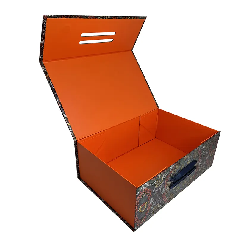 スキンケア製品板紙磁気クロージャーボックスフリップトップ段ボールエコギフト包装ボックス