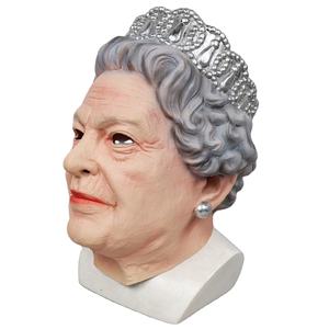 Casco de La Reina de dibujos animados, película de cosplay, máscara de <span class=keywords><strong>Bruce</strong></span> <span class=keywords><strong>Wayne</strong></span> Bane, máscara de Halloween, máscara de anciano realista, máscara de látex humana espeluznante - Product Image 1