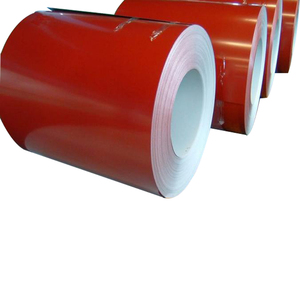 Chapa de Cobertura DX51D DX52D SGCC Z80 Ferro Galvanizado Vermelho ou Cor Personalizada Bobinas de Aço Pré-Pintadas <span class=keywords><strong>PPGI</strong></span> PPGL - Product Image 1
