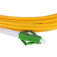 Câble de raccordement fibre optique duplex LC/APC SM DX personnalisé 2.0/3.0mm 9/125 G652D/G657A1 CATV SFP FTTH GSM SDK POE 3/5m