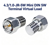 4.3/1.0-JR-5W-1 Mini DIN Public RF Terminal Load 50 Ohm DC-5GHz Low VSWR Coaxial Analog Load