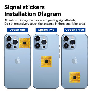<span class=keywords><strong>Amplificateur</strong></span> de <span class=keywords><strong>son</strong></span> pour téléphone portable 4G 5G 2024 Autocollants d'amélioration du Signal d'antenne de téléphone portable pour améliorer le réseau WiFi - Product Image 3