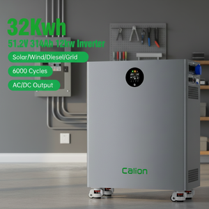 Système solaire résidentiel tout-en-un avec onduleur hybride 32 kWh 12 kW et batterie LiFePO4 - Product Image 1