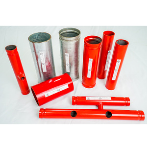 Tubería de Acero Galvanizado Pintado de Rojo para Fuego, ASTM A795 <span class=keywords><strong>SCH</strong></span> <span class=keywords><strong>40</strong></span>, 10 Pulgadas - Product Image 5