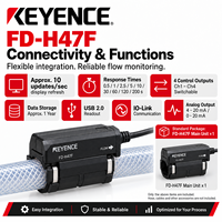 Capteur de débit ultrasonique à pince KEYENCE FD-H47F 300L/min 33-47.9mm pour tuyau, compteur de débit de liquide non invasif IO-Link, garantie 1 an