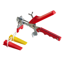 Système de nivellement de carreaux de conception moderne avec pince d'espacement supérieure Clip et coin pour niveler les carreaux Outils de nivellement des carreaux