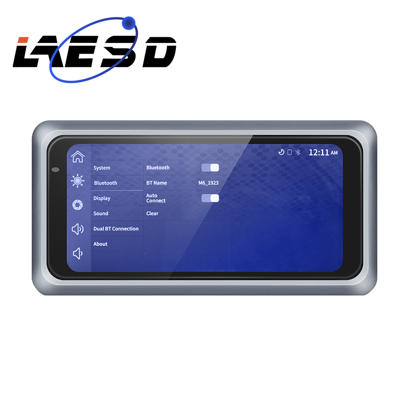 IPS экран 6,25 "приборная панель Carplay android авто для мотоцикла
