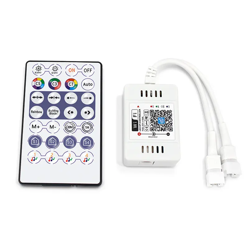 Wifi Magic Home APP Voice Control Smart Remote Control Dual Controller LED Wifi or Zeegbee
