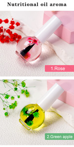 Huile pour cuticules parfumée aux fleurs, traitement nutritif pour les ongles, stylo exfoliant pour les bords des ongles, soin pour la manucure, accessoires pour les ongles - Product Image 6