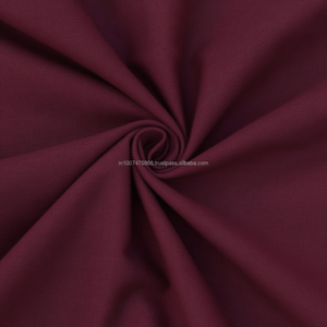 Textil de mezcla de viscosa de poliéster ultra premium número uno de la India para ropa de niñas y tela de vestido de estilo liso de moda - Product Image 1