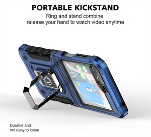 Funda resistente a prueba de golpes para <span class=keywords><strong>Samsung</strong></span> <span class=keywords><strong>Galaxy</strong></span> <span class=keywords><strong>Z</strong></span> <span class=keywords><strong>Flip</strong></span> 7 FE / <span class=keywords><strong>Flip</strong></span> 6 5 <span class=keywords><strong>4</strong></span> / <span class=keywords><strong>Z</strong></span> <span class=keywords><strong>Flip</strong></span> 3 soporte magnético para coche armadura cubierta dura - Product Image 5