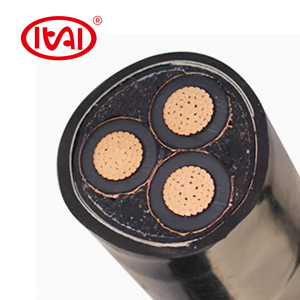 저전압 0.6/1KV <span class=keywords><strong>3</strong></span>심 XLPE 절연 PVC 피복 강화 구리 도체 YJV/YJV22 IEC60502 전력 케이블 - Product Image 1