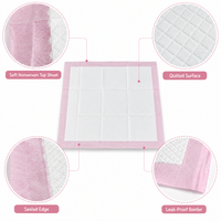 Tapis d'apprentissage jetables écologiques en coton pour animaux de compagnie, super absorbants, anti-fuites, pour chiens, avec logo personnalisé, différentes tailles, vente en gros