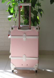 <span class=keywords><strong>Valigia</strong></span> Trolley Girevole Retrò in Pelle PU Giapponese di Lusso 2025, Misure 19'' e 25'' - Vendita all'Ingrosso - Product Image 3