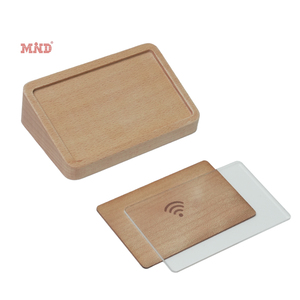 Sản phẩm mới cao cấp tùy chỉnh cơ sở gỗ cho khách sạn thẻ kinh doanh/Google xem xét thẻ - Product Image 3