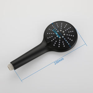 Matte Black Handheld Shower Adjustable Sliding Bar Shower Head Combo Set Factory Price <b>Bathroom</b> <b>Accessories</b> - Product Image 6
