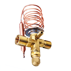 Vanne d'expansion thermique de <span class=keywords><strong>thermostat</strong></span> R22/R404/134A de climatisation de réfrigération d'origine Vannes de contrôle de débit - Product Image 2