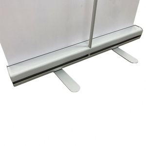 Custom Retractable Roll Banner Stand 85*200Cm Aluminum Display Frame Portable Advertising <b>Pull</b> <b>up</b> Sign for Exhibitions - Product Image 3
