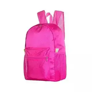 定制低价时尚防水尼龙软背可爱可折叠便携式旅行行李袋男女通用休闲运动背包