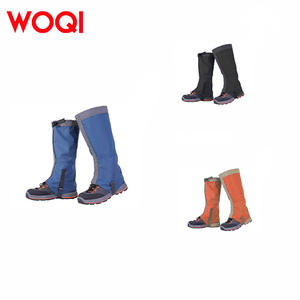 ปลอกขาป้องกันหิมะ Woqi สีส้ม ทำจากโพลีเอสเตอร์ กันน้ำ สำหรับผู้ชายและผู้หญิง ขนาดมาตรฐาน ป้องกันการบาดเจ็บ เหมาะสำหรับกิจกรรมกลางแจ้งและการเดินป่า - Product Image 4