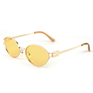 Occhiali da Sole Europei in Metallo Traforato per Donne, Occhiali di Alta Gamma con Personalità, Protezione UV, Modello <span class=keywords><strong>JH</strong></span> 308 - Product Image 4