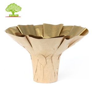 Porte-bouquet en papier kraft étanche pour plantes fraîches et fleurs en pot - Product Image 3