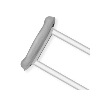 Underarm <b>Crutches</b> Aluminum Alloy Adjustable Height For Adults And Children <b>Walking</b> Aid - Product Image 2
