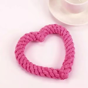New Design Pet Bite Rope Toy <b>Cat</b> and Dog Molar Rubber <b>Ring</b> Cute Pig Shaped Molar Gum Ball - Product Image 3