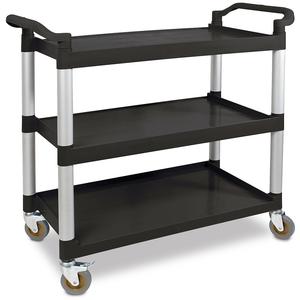 Allzweck-und servierwagen, 3 etagen, lxbxh 810X415x970mm, tragkraft 225 kg - Product Image 1
