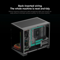 Zeromaster OEM Gaming Computer Case ATX PC Chassis Tempered Glass Mid Tower Support 400mm GPU 360mm Radiator