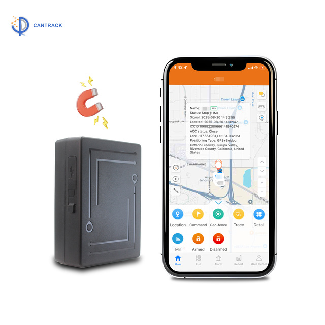GF50 Mini Wireless GPS Tracker Device 6000mah Magnet GPS Tracker 2G 4G Magnetic GPS for Assets Cars