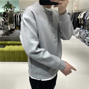 Pull-over décontracté à manches longues pour homme Henry's, épais et léger, parfait pour <span class=keywords><strong>le</strong></span> <span class=keywords><strong>printemps</strong></span> et l'automne - Product Image 3