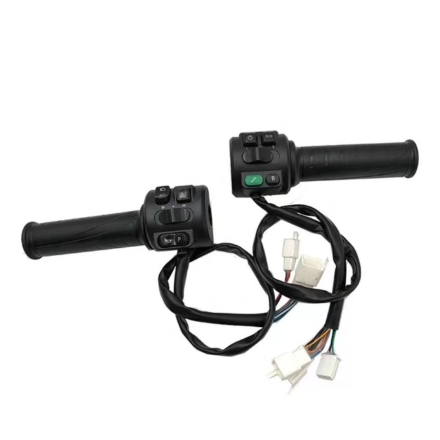 High Quality Turn Grips Throttle Assembly With Throttle Cable for Electric Bicycle Scooter Motorcycle