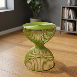 Tabouret en fil de fer thermolaqué - Product Image 3