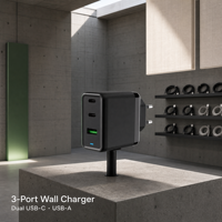 Chargeur de voyage haute puissance GaN 65W, petit chargeur rapide mini Type-C PD