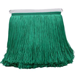 Vente en gros 6 "15CM Haute Qualité Polyester <span class=keywords><strong>Double</strong></span> Fil Épaisseur Gland Frange Frange Gland pour Robe - Product Image 1