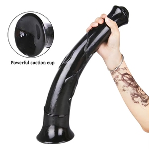 FAAK Shop Dildo anal de 17 pouces de long, grand modèle, en silicone, jouet animal pour femmes, pour la masturbation - Product Image 5