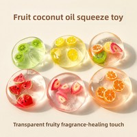 Nouveau jouet sensoriel éducatif TPR liquide translucide anti-stress de 6 cm pour l'autisme, filles, garçons, Montessori