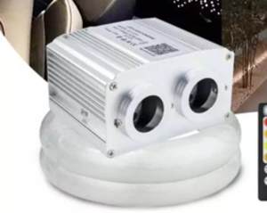 เครื่องกำเนิดแสงไฟออปติก LED ควบคุมเสียงเพลงได้60W ตัวเครื่องทำอลูมิเนียมสระว่ายน้ำดาวใช้ - Product Image 4