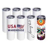 Wholesale Stainless Steel Skinny Tumbler with Lid and Straw - OrcaFlask