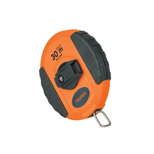 Truper 30 m retrattile in PVC ABS materiale nastro lungo misura 4 unità in custodia metallica con alloggiamento in plastica per la misura metrica - Product Image 1