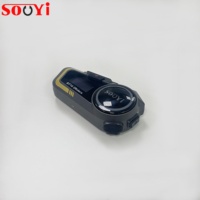Casque Bluetooth pour moto avec interphone bidirectionnel full duplex et haut-parleurs HiFi de 40 mm