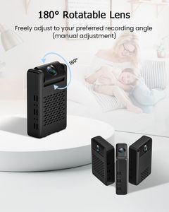 Mini <span class=keywords><strong>Telecamera</strong></span> di Sicurezza <span class=keywords><strong>WiFi</strong></span> Wireless 1080P per Interni, Videocamera per Bambini con Visione Notturna e Rilevamento del Movimento, Dimensioni Ridotte - Product Image 5