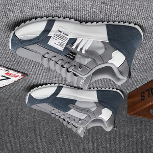 Giày thể thao nam đế dày chống mài mòn thời trang hot trend dễ phối đồ chống nước chống trơn phong cách đi bộ - Product Image 5