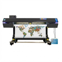 Impresoras UV de rollo a rollo de 1.8m con cabezales I3200-U1 para impresión de pegatinas de coches, láminas de luces y revestimientos de paredes