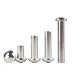 Din660 din302 din7338 thép không gỉ tròn mỏng nấm csk phẳng chìm đầu đinh tán rắn - Product Image 3